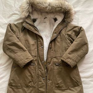 Zara girls winter coat size 10